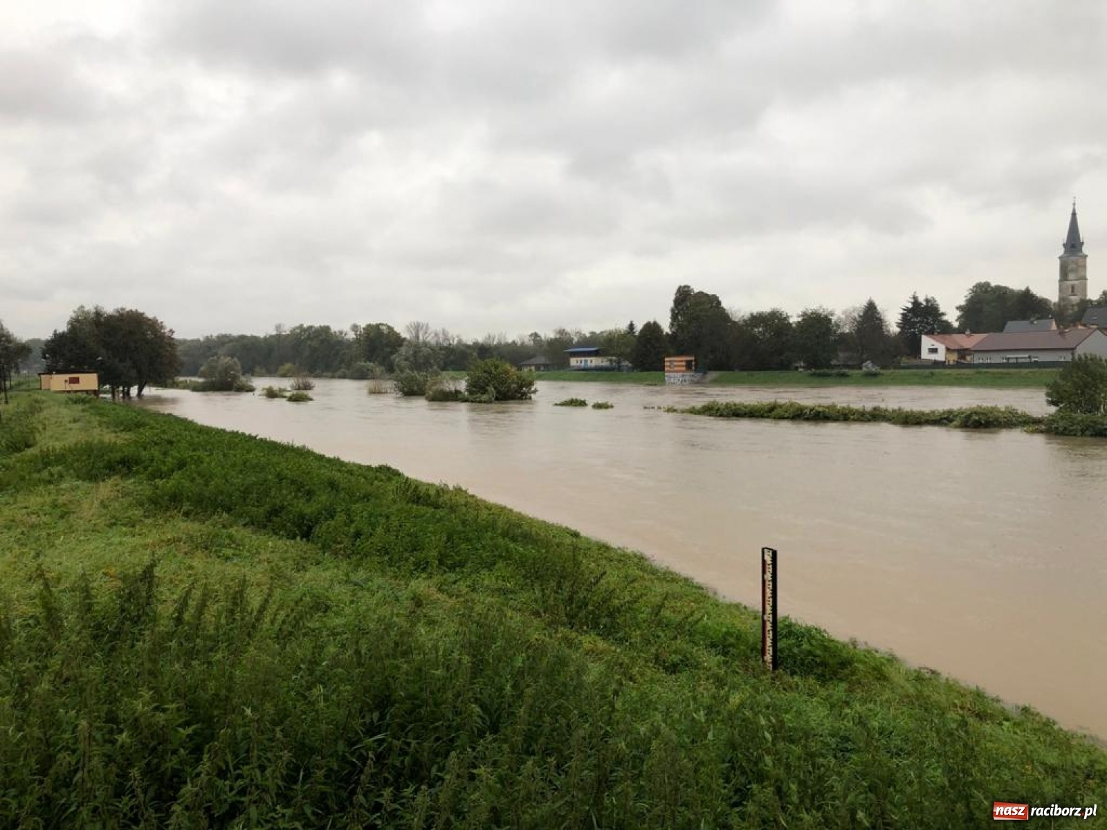 Zdjęcie w galerii na portalu naszraciborz.pl: Służby korygują prognozy! Wezbranie na Odrze będzie większe niż sądzono wiadomości z regionu