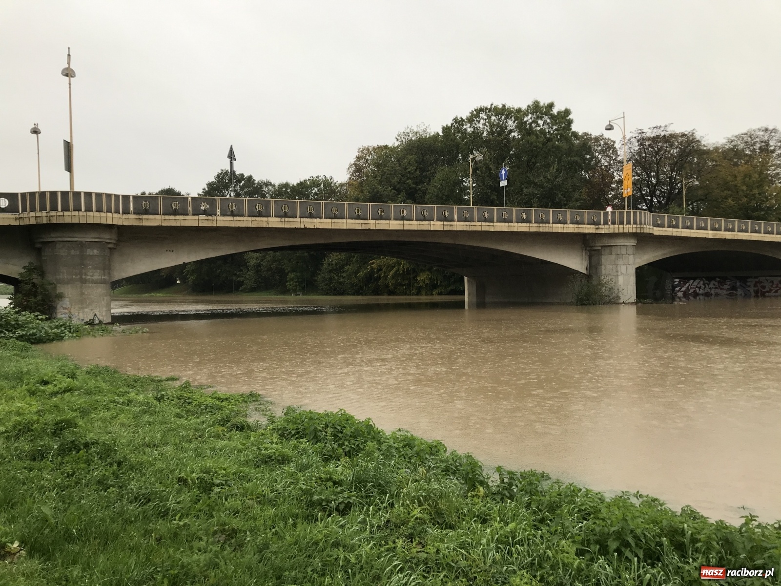 Zdjęcie w galerii na portalu naszraciborz.pl: Służby korygują prognozy! Wezbranie na Odrze będzie większe niż sądzono wiadomości z regionu