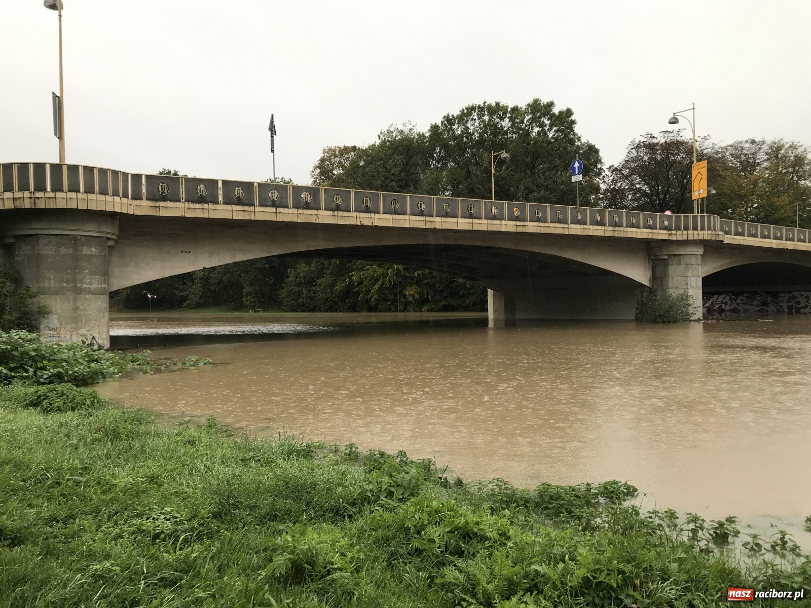 Zdjęcie w galerii na portalu naszraciborz.pl: Służby korygują prognozy! Wezbranie na Odrze będzie większe niż sądzono wiadomości z regionu