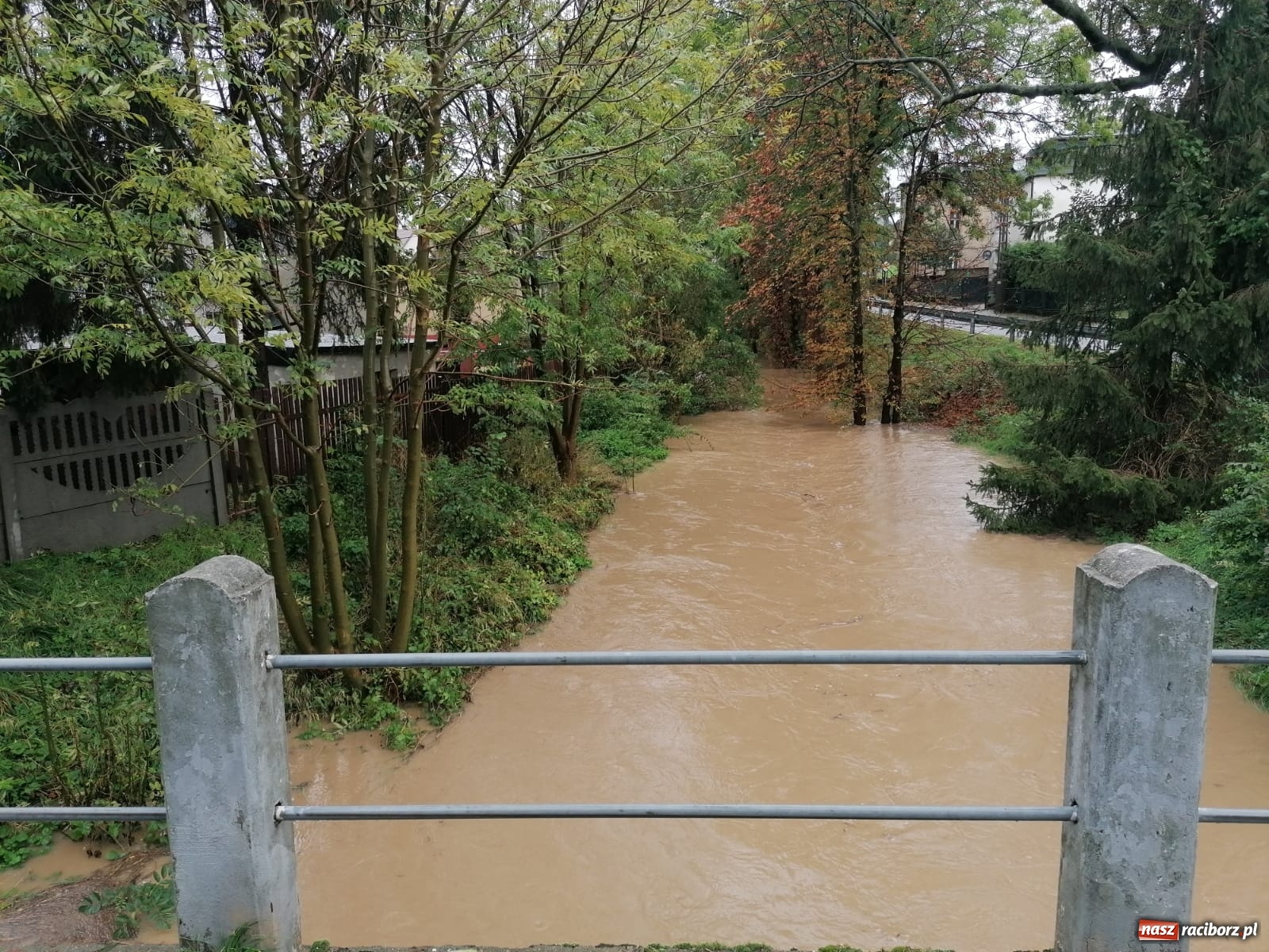 Zdjęcie w galerii na portalu naszraciborz.pl: W gminie Krzanowice szykują worki z piaskiem. Zbiornik na Białej Wodzie pełny  wiadomości z regionu