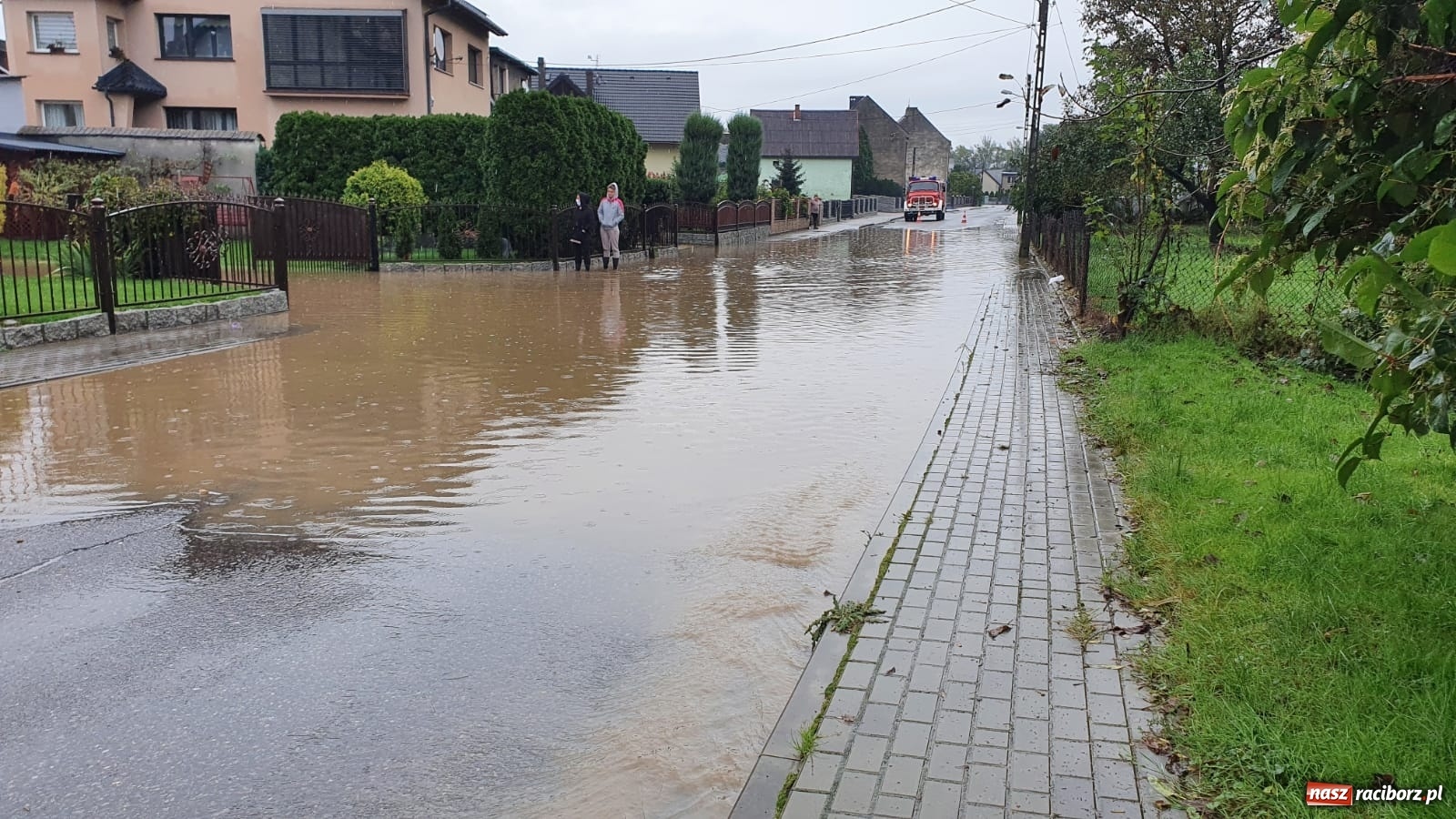 Zdjęcie w galerii na portalu naszraciborz.pl: Sytuacja powodziowa w powiecie raciborskim  wiadomości z regionu