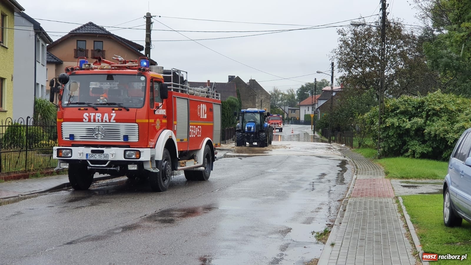 Zdjęcie w galerii na portalu naszraciborz.pl: Sytuacja powodziowa w powiecie raciborskim  wiadomości z regionu