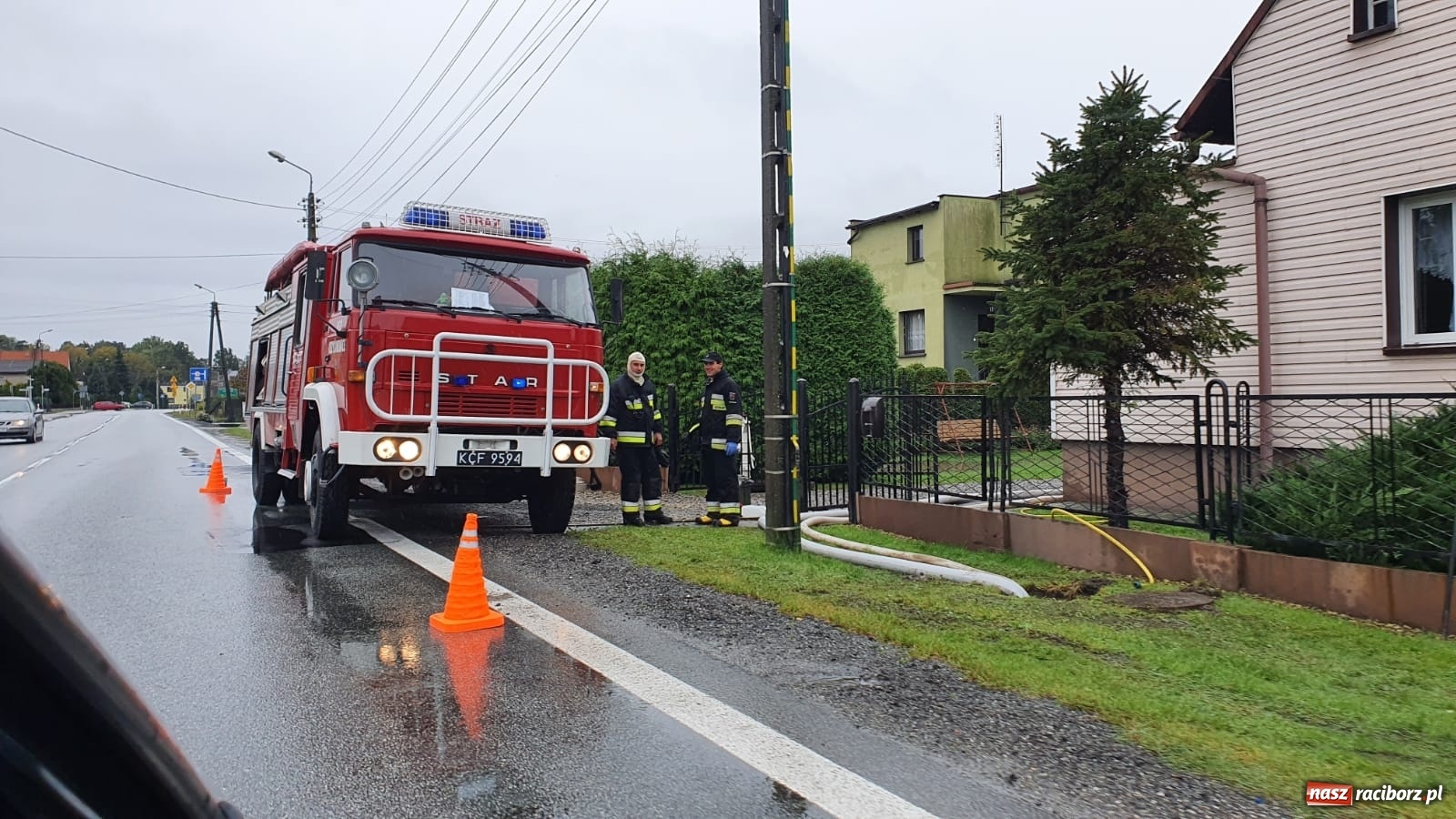 Zdjęcie w galerii na portalu naszraciborz.pl: Sytuacja powodziowa w powiecie raciborskim  wiadomości z regionu