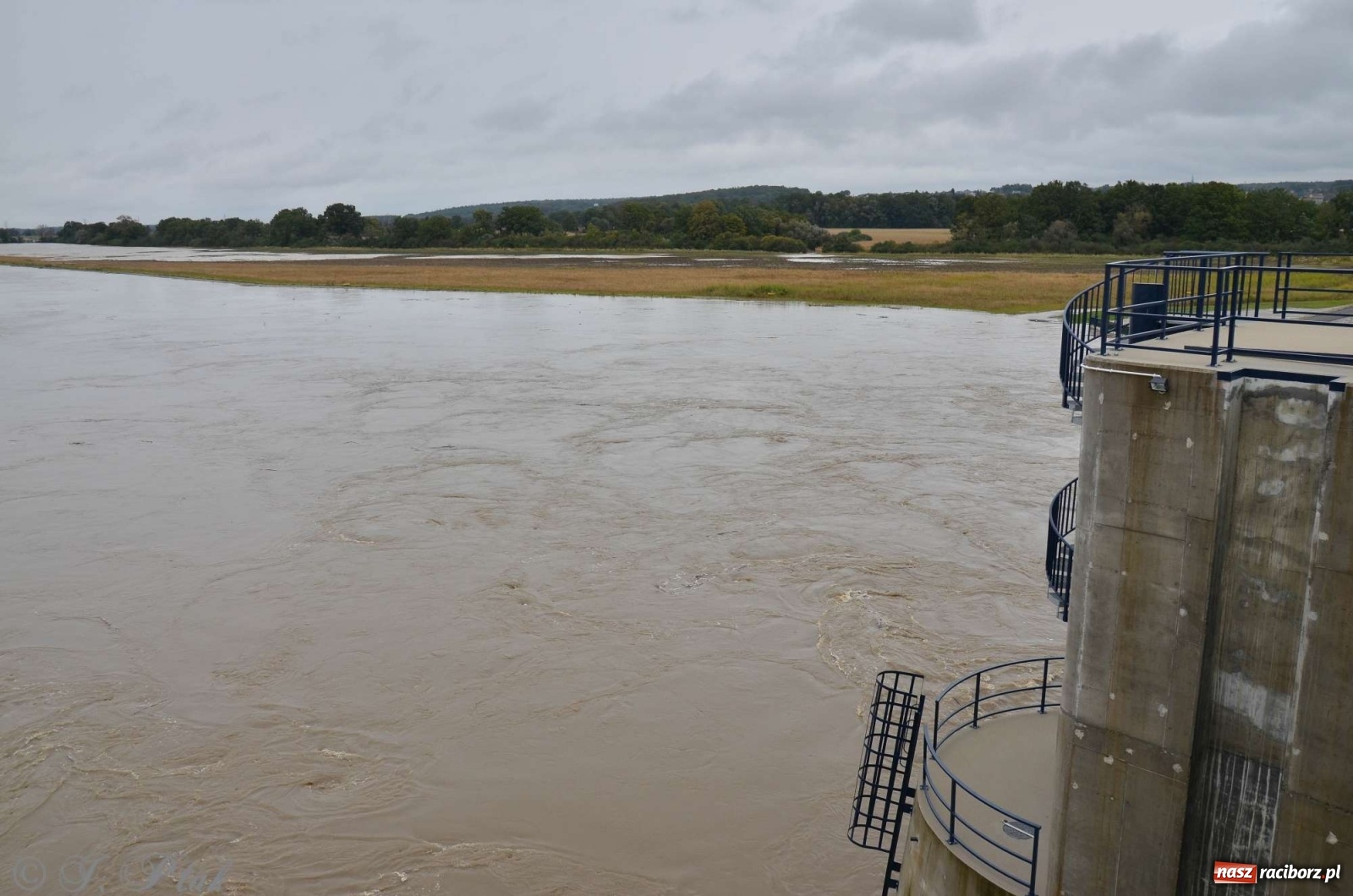 Zdjęcie w galerii na portalu naszraciborz.pl: Zbiornik zacznie piętrzyć wodę w nocy. Decyzja budzi jednak kontrowersje wiadomości z regionu