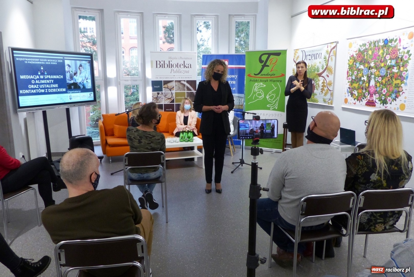 Zdjęcie w galerii na portalu naszraciborz.pl: Napisz sobie wyrok! Międzynarodowy Dzień Mediacji z Sądem i Biblioteką [FOTO i WIDEO] wiadomości z regionu
