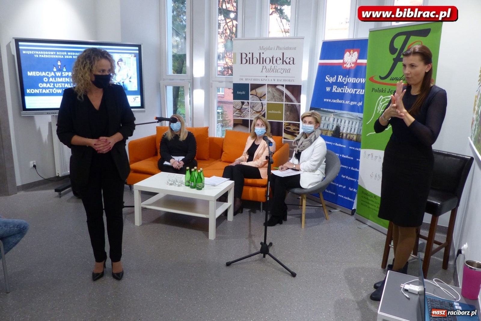 Zdjęcie w galerii na portalu naszraciborz.pl: Napisz sobie wyrok! Międzynarodowy Dzień Mediacji z Sądem i Biblioteką [FOTO i WIDEO] wiadomości z regionu