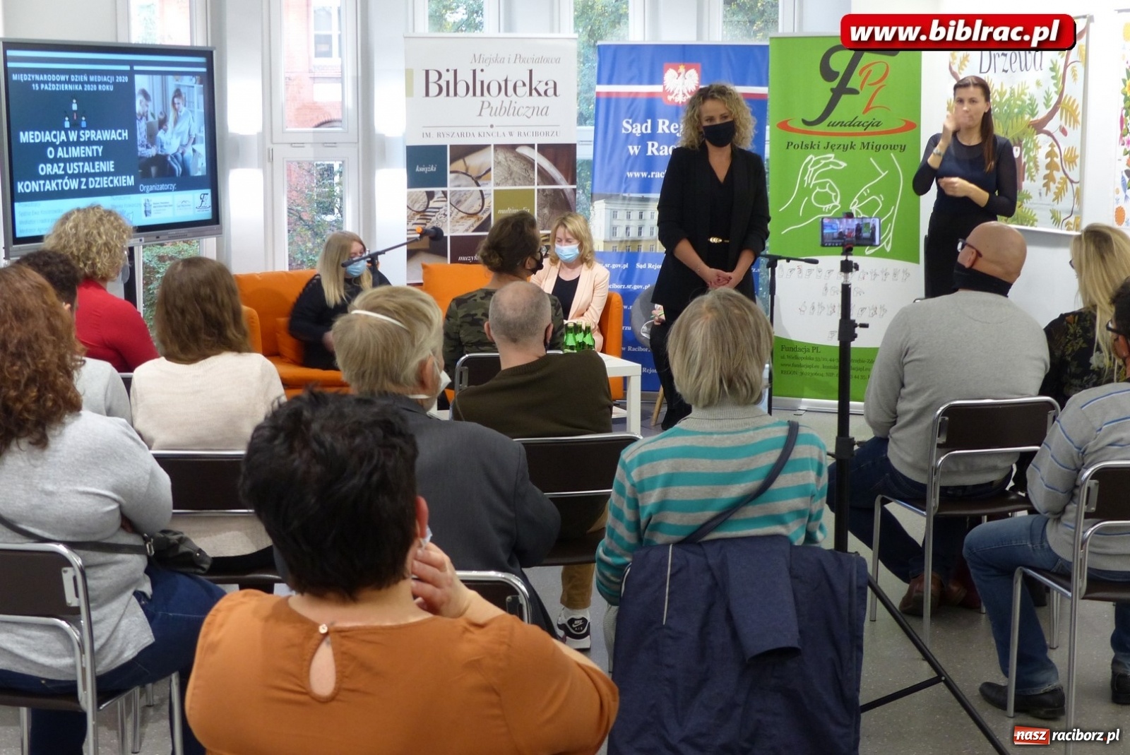 Zdjęcie w galerii na portalu naszraciborz.pl: Napisz sobie wyrok! Międzynarodowy Dzień Mediacji z Sądem i Biblioteką [FOTO i WIDEO] wiadomości z regionu