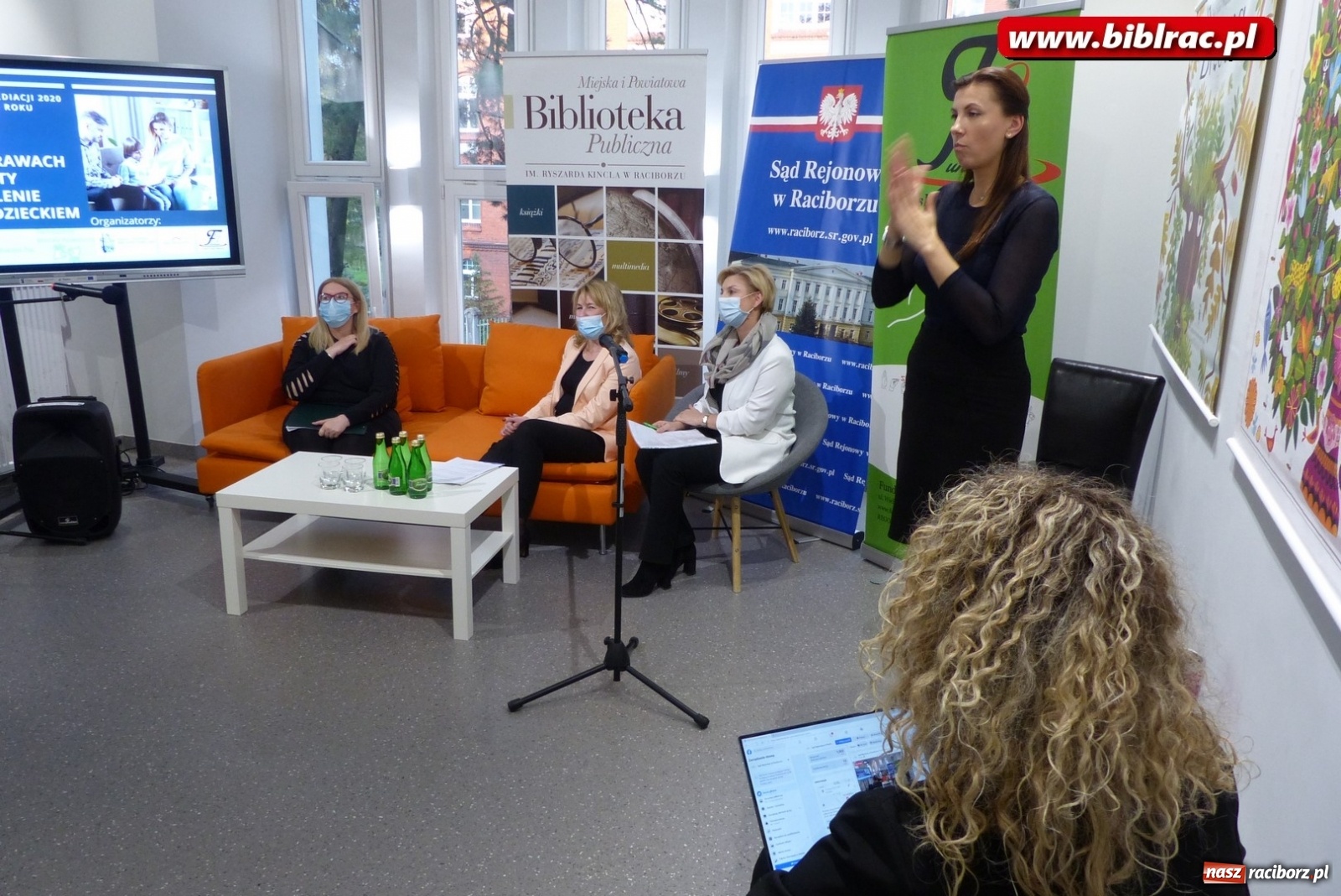 Zdjęcie w galerii na portalu naszraciborz.pl: Napisz sobie wyrok! Międzynarodowy Dzień Mediacji z Sądem i Biblioteką [FOTO i WIDEO] wiadomości z regionu