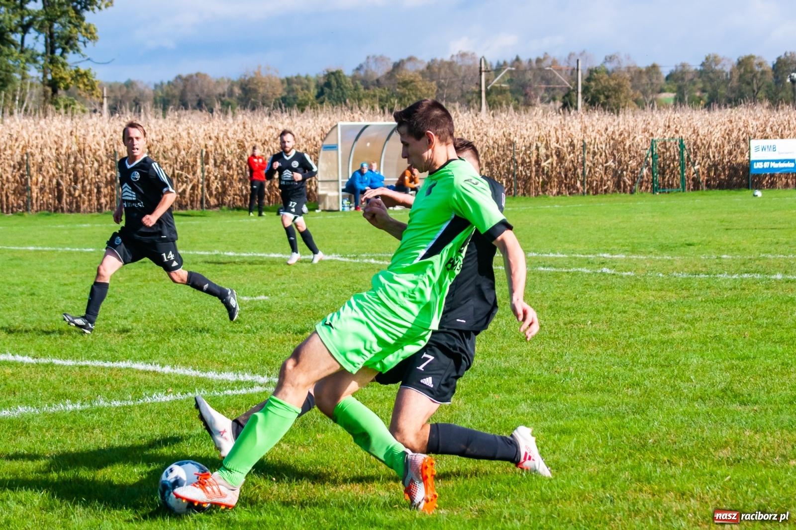 Zdjęcie w galerii na portalu naszraciborz.pl: C klasa. Wzmocnione Markowice nie sprostały wiceliderowi [FOTO] wiadomości z regionu