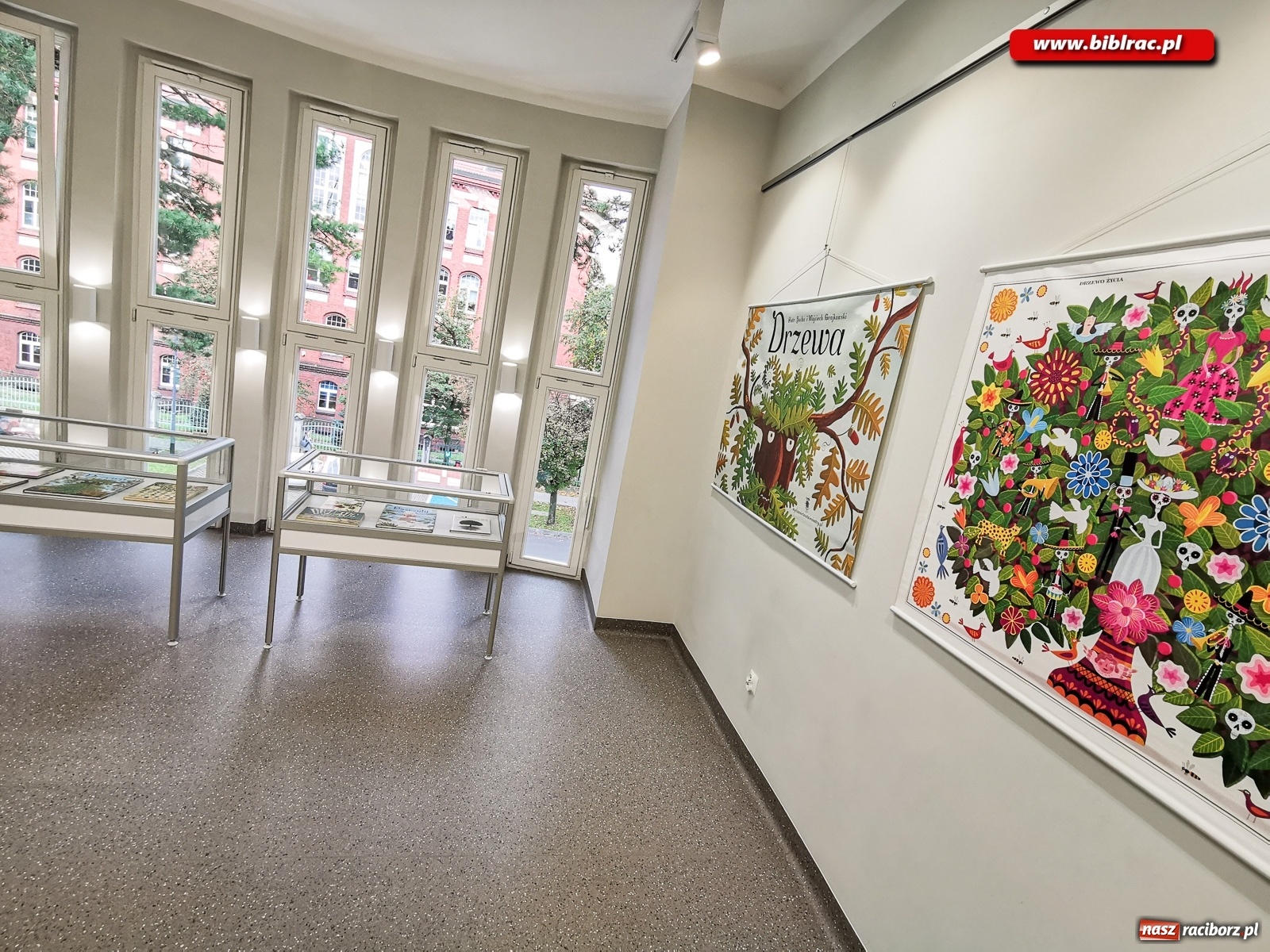 Zdjęcie w galerii na portalu naszraciborz.pl: Wystawa Drzewa w raciborskiej bibliotece wiadomości z regionu