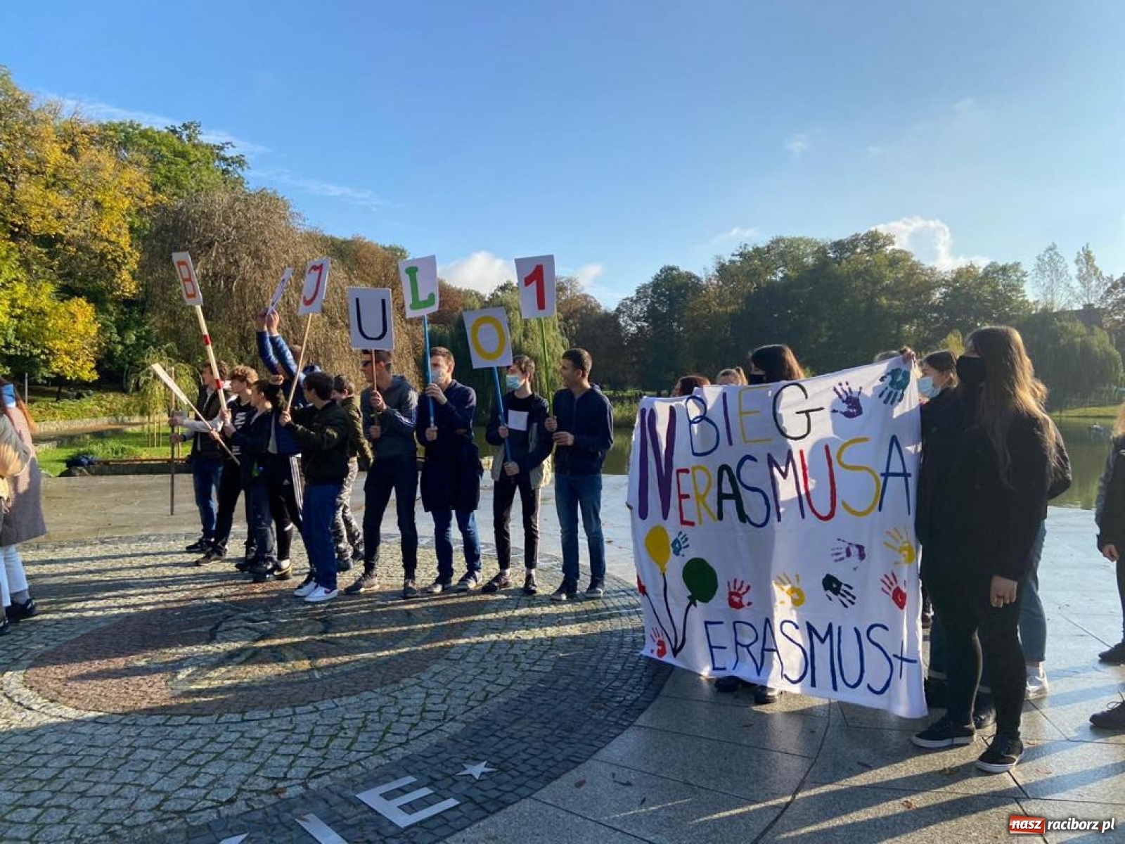 Zdjęcie w galerii na portalu naszraciborz.pl: I LO w Raciborzu promuje projekty Erasmus+ wiadomości z regionu