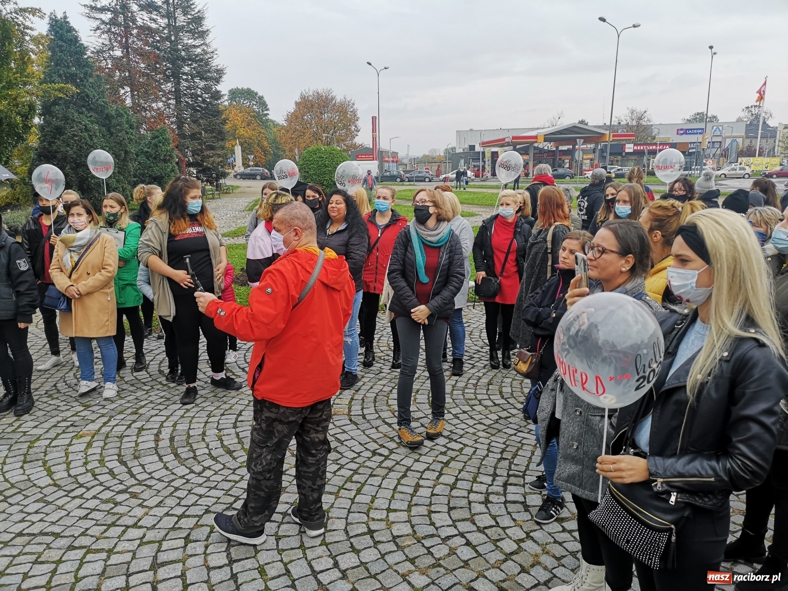 Zdjęcie w galerii na portalu naszraciborz.pl: Kraska: apeluję, by powstrzymać się od gromadzenia się, protesty mogą być bombą biologiczną. Dziś kolejny w Raciborzu  wiadomości z regionu