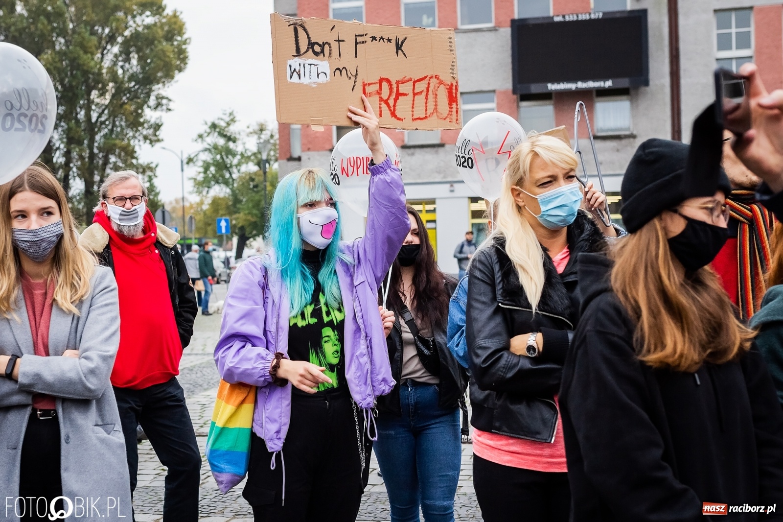 Zdjęcie w galerii na portalu naszraciborz.pl: Kraska: apeluję, by powstrzymać się od gromadzenia się, protesty mogą być bombą biologiczną. Dziś kolejny w Raciborzu  wiadomości z regionu