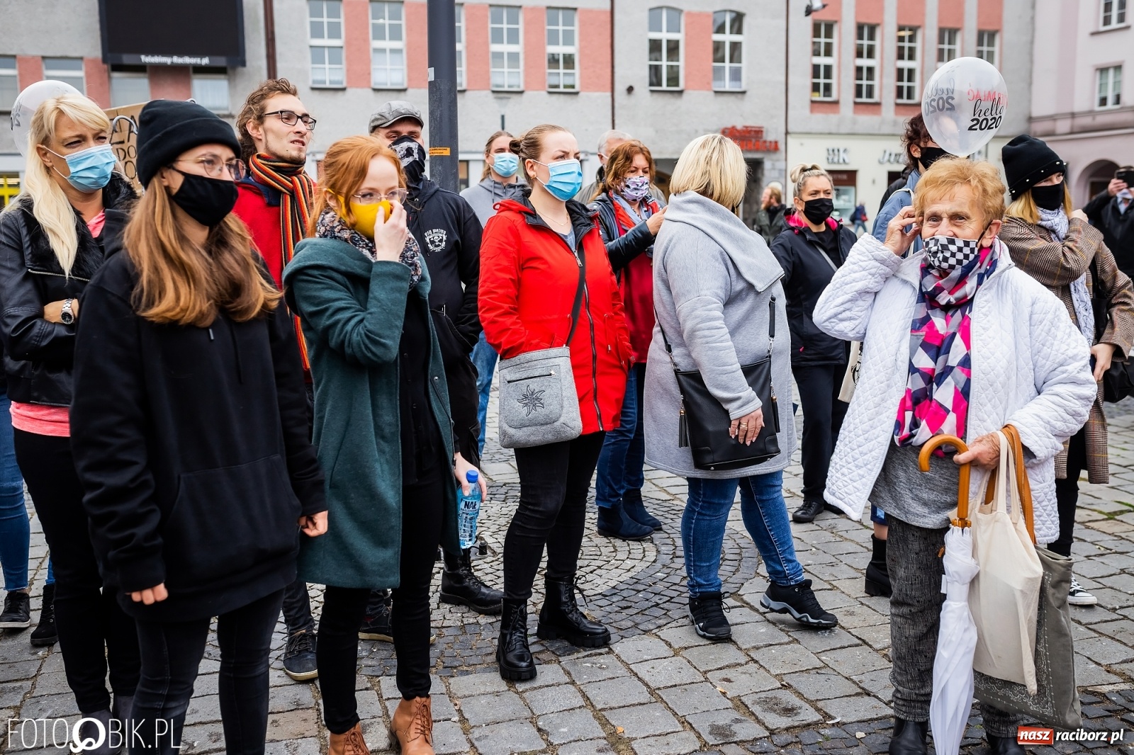 Zdjęcie w galerii na portalu naszraciborz.pl: Kraska: apeluję, by powstrzymać się od gromadzenia się, protesty mogą być bombą biologiczną. Dziś kolejny w Raciborzu  wiadomości z regionu
