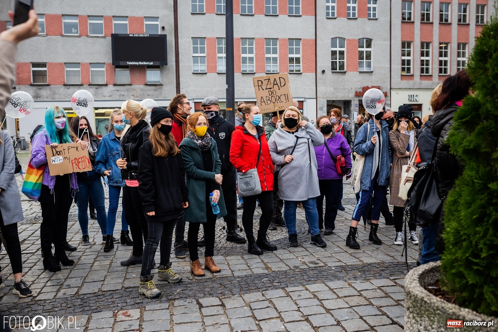 Zdjęcie w galerii na portalu naszraciborz.pl: Kraska: apeluję, by powstrzymać się od gromadzenia się, protesty mogą być bombą biologiczną. Dziś kolejny w Raciborzu  wiadomości z regionu