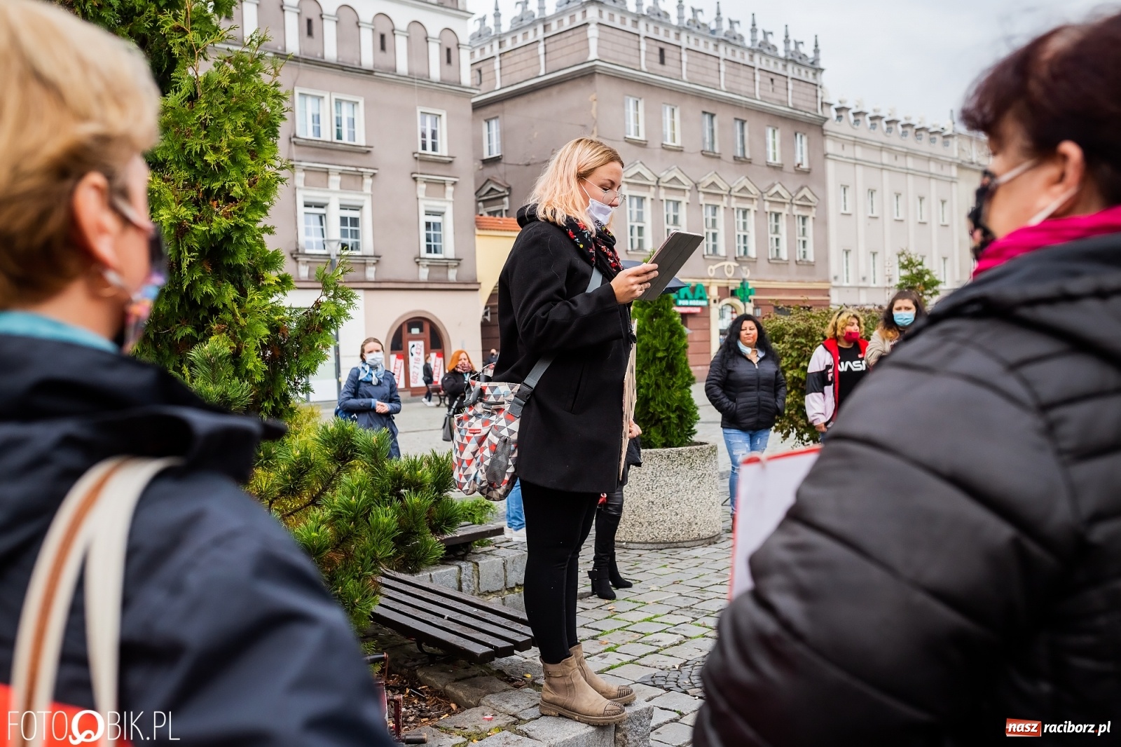 Zdjęcie w galerii na portalu naszraciborz.pl: Kraska: apeluję, by powstrzymać się od gromadzenia się, protesty mogą być bombą biologiczną. Dziś kolejny w Raciborzu  wiadomości z regionu