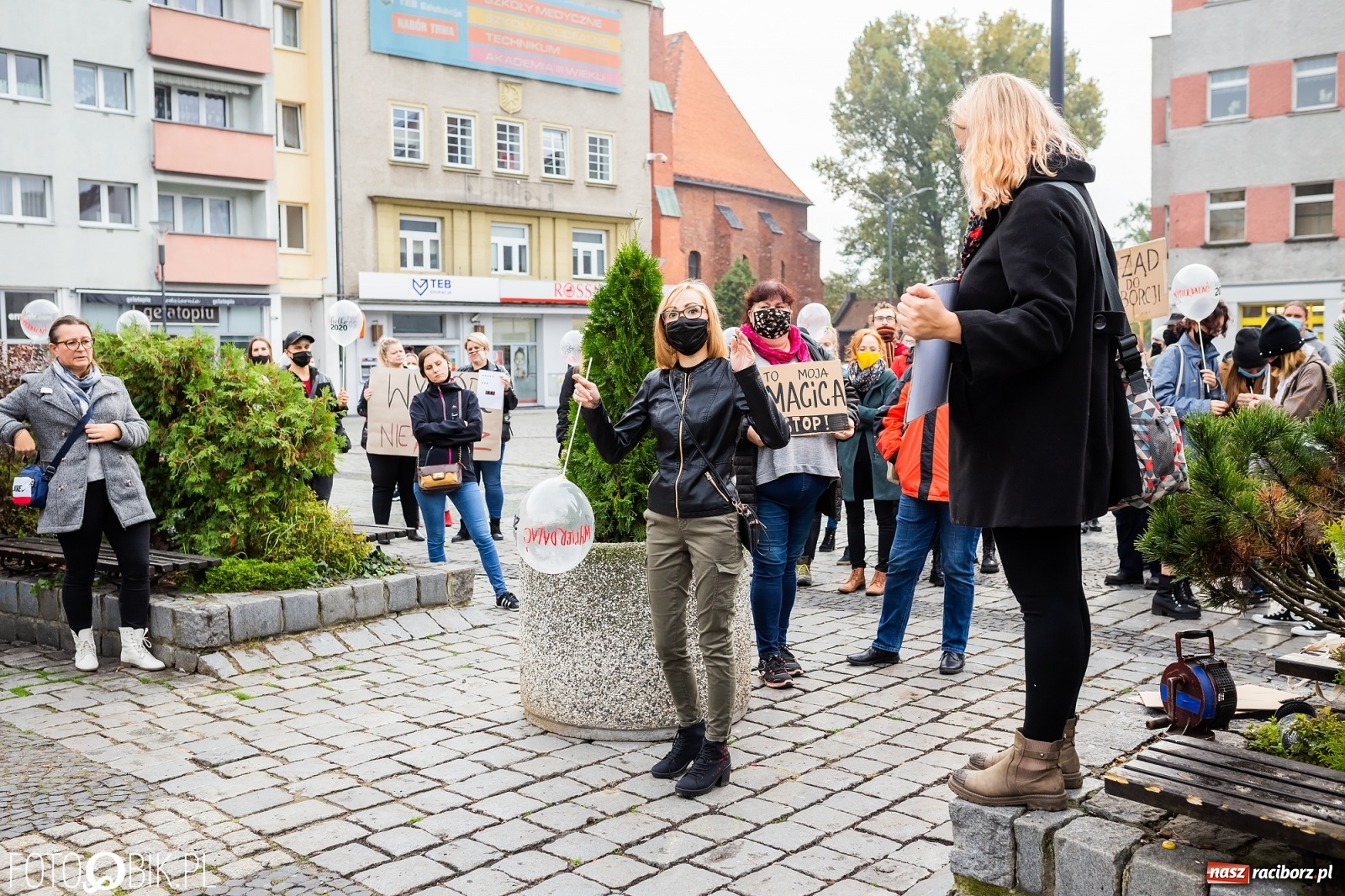 Zdjęcie w galerii na portalu naszraciborz.pl: Kraska: apeluję, by powstrzymać się od gromadzenia się, protesty mogą być bombą biologiczną. Dziś kolejny w Raciborzu  wiadomości z regionu