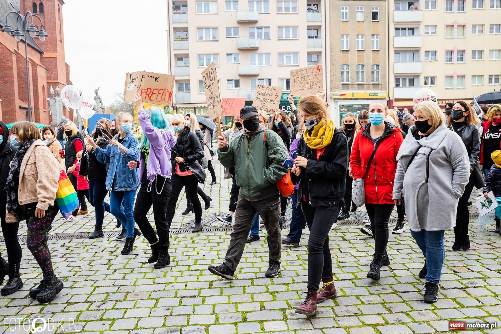 Zdjęcie w galerii na portalu naszraciborz.pl: Kraska: apeluję, by powstrzymać się od gromadzenia się, protesty mogą być bombą biologiczną. Dziś kolejny w Raciborzu  wiadomości z regionu