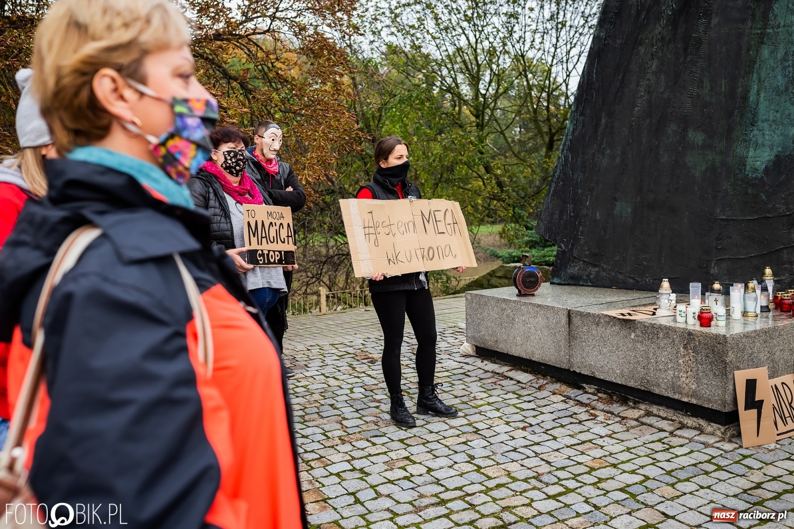 Zdjęcie w galerii na portalu naszraciborz.pl: Kraska: apeluję, by powstrzymać się od gromadzenia się, protesty mogą być bombą biologiczną. Dziś kolejny w Raciborzu  wiadomości z regionu