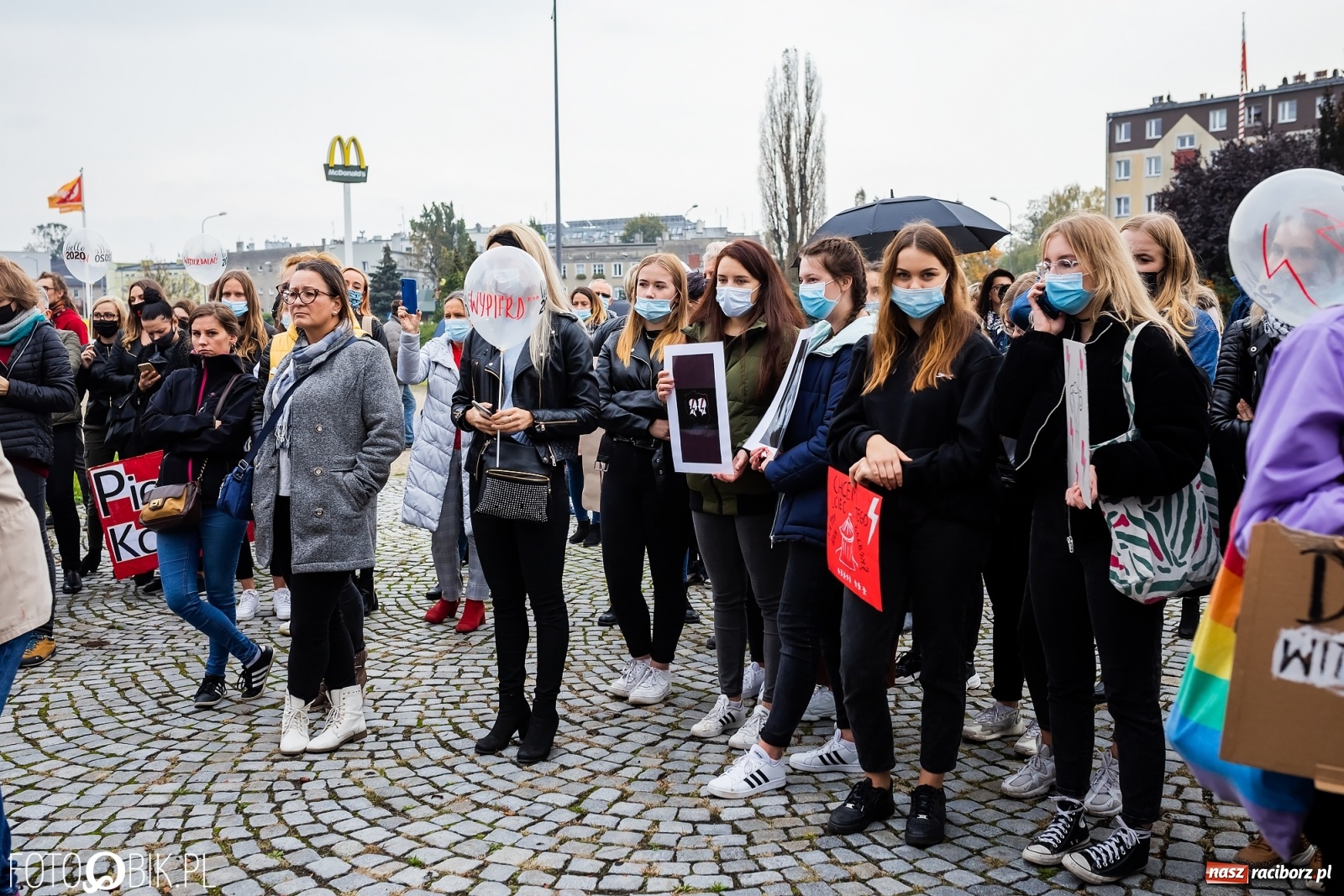 Zdjęcie w galerii na portalu naszraciborz.pl: Kraska: apeluję, by powstrzymać się od gromadzenia się, protesty mogą być bombą biologiczną. Dziś kolejny w Raciborzu  wiadomości z regionu