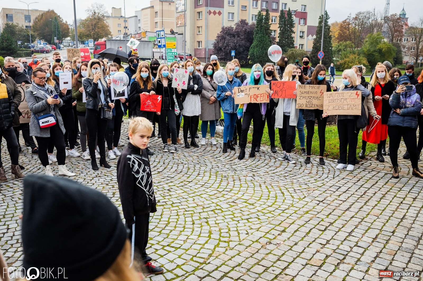Zdjęcie w galerii na portalu naszraciborz.pl: Kraska: apeluję, by powstrzymać się od gromadzenia się, protesty mogą być bombą biologiczną. Dziś kolejny w Raciborzu  wiadomości z regionu