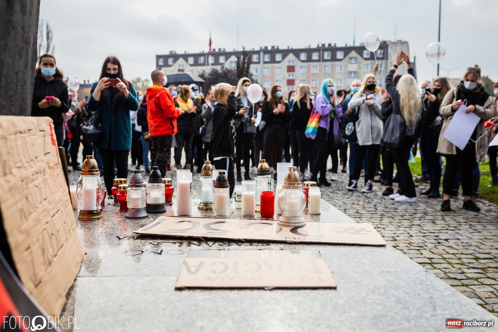 Zdjęcie w galerii na portalu naszraciborz.pl: Kraska: apeluję, by powstrzymać się od gromadzenia się, protesty mogą być bombą biologiczną. Dziś kolejny w Raciborzu  wiadomości z regionu