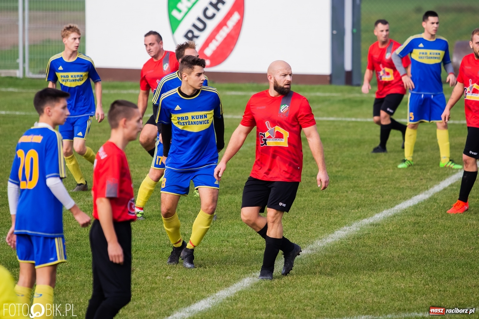 Zdjęcie w galerii na portalu naszraciborz.pl: Faworyt nie zawiódł. Ruch bez punktów [FOTO] wiadomości z regionu