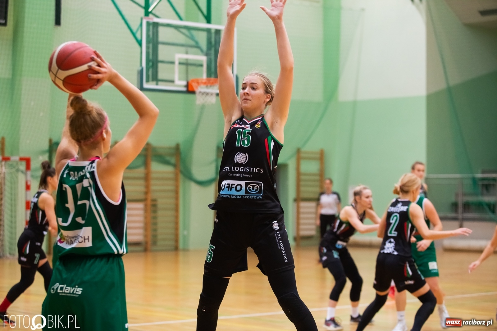 Zdjęcie w galerii na portalu naszraciborz.pl: Koszykówka. RKK bez szans w starciu z Zabłębiem Sosnowiec [FOTO i WIDEO] wiadomości z regionu