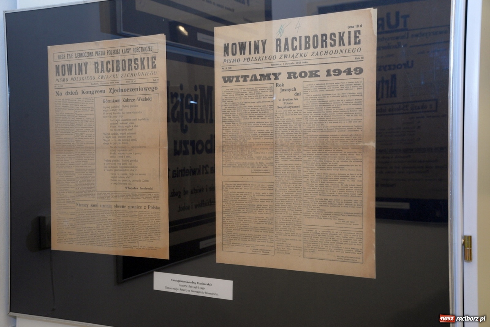 Zdjęcie w galerii na portalu naszraciborz.pl: Muzeum w Raciborzu zaprasza na nową wystawę czasową wiadomości z regionu