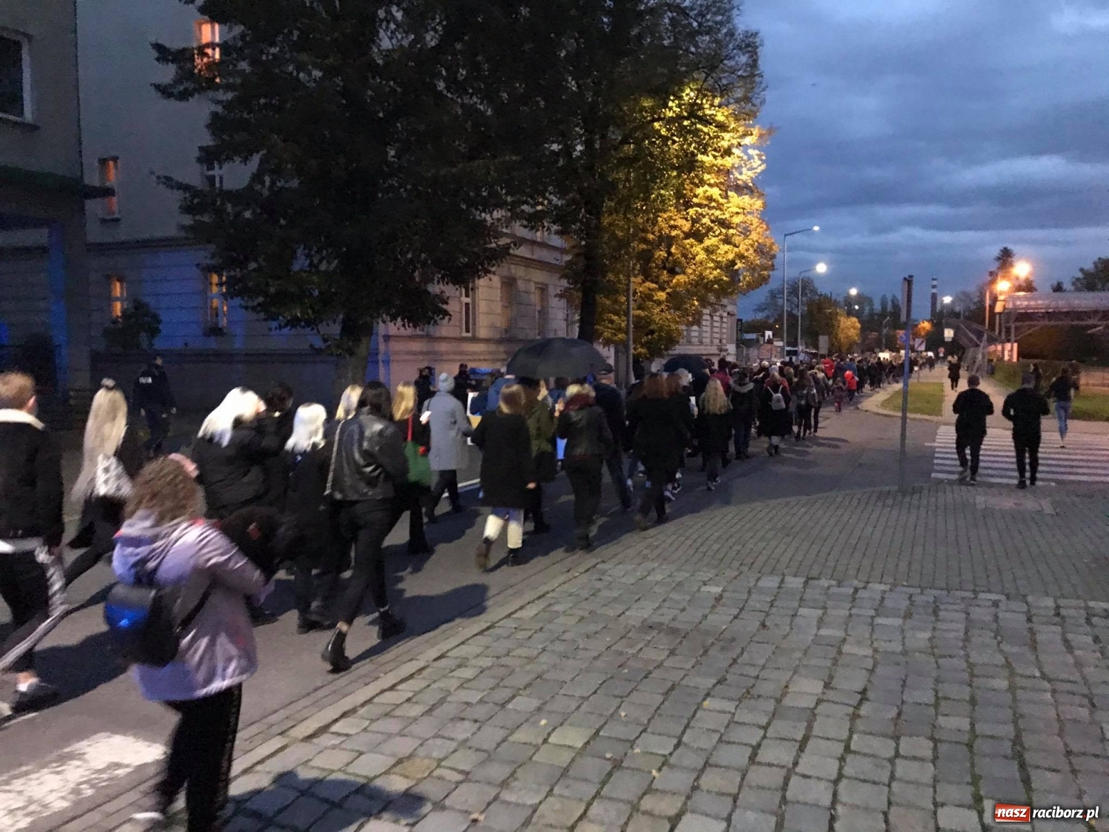 Zdjęcie w galerii na portalu naszraciborz.pl: Zakaz aborcji. Racibórz znów protestuje [WIDEO] wiadomości z regionu