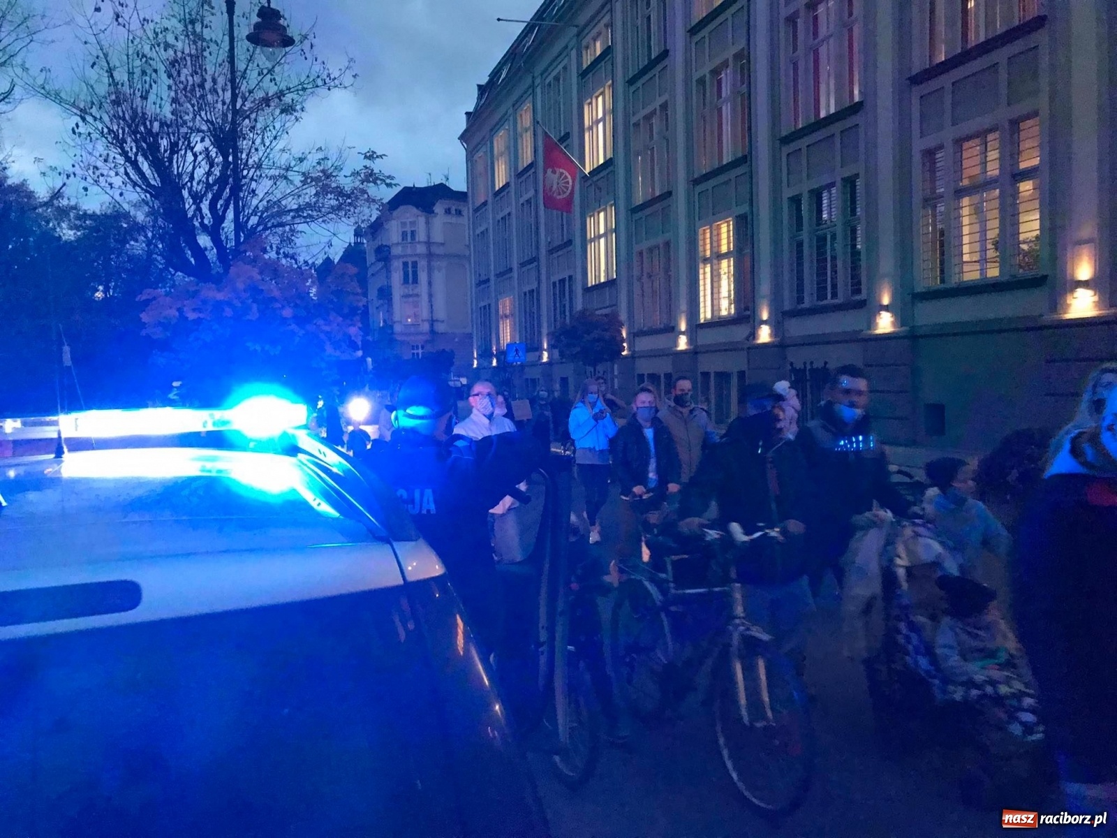 Zdjęcie w galerii na portalu naszraciborz.pl: Zakaz aborcji. Racibórz znów protestuje [WIDEO] wiadomości z regionu