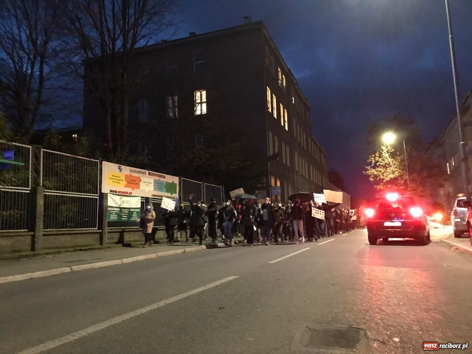 Zdjęcie w galerii na portalu naszraciborz.pl: Zakaz aborcji. Racibórz znów protestuje [WIDEO] wiadomości z regionu
