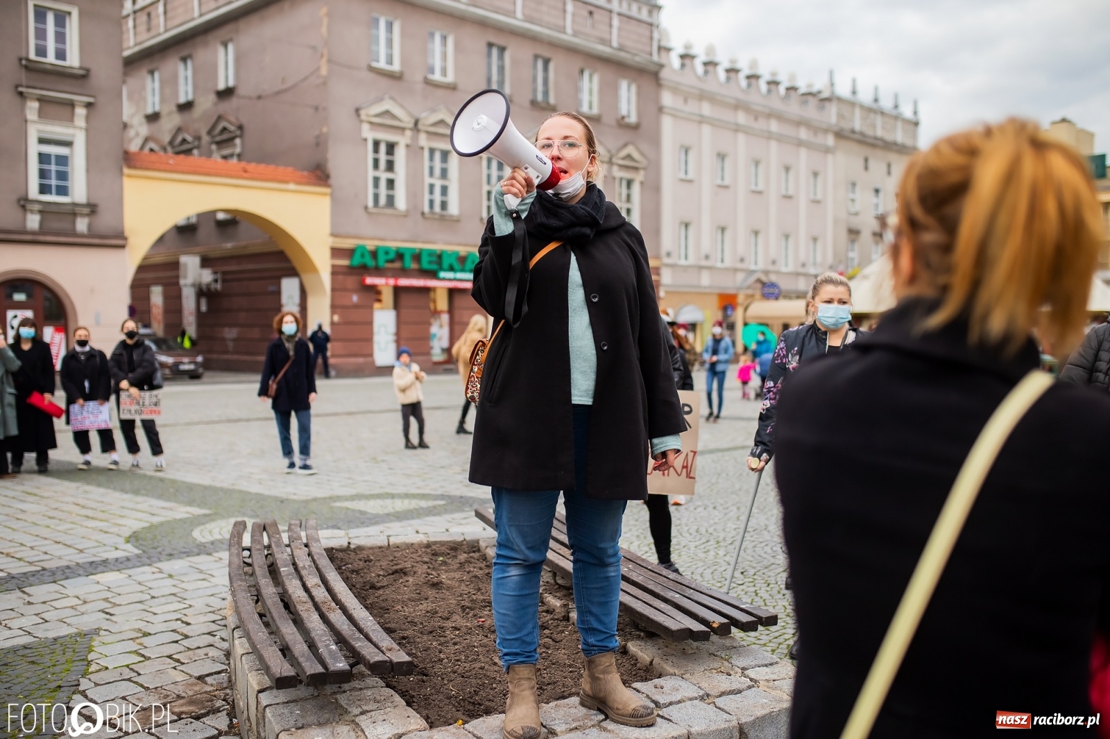 Zdjęcie w galerii na portalu naszraciborz.pl: Zakaz aborcji. Racibórz znów protestuje [WIDEO] wiadomości z regionu