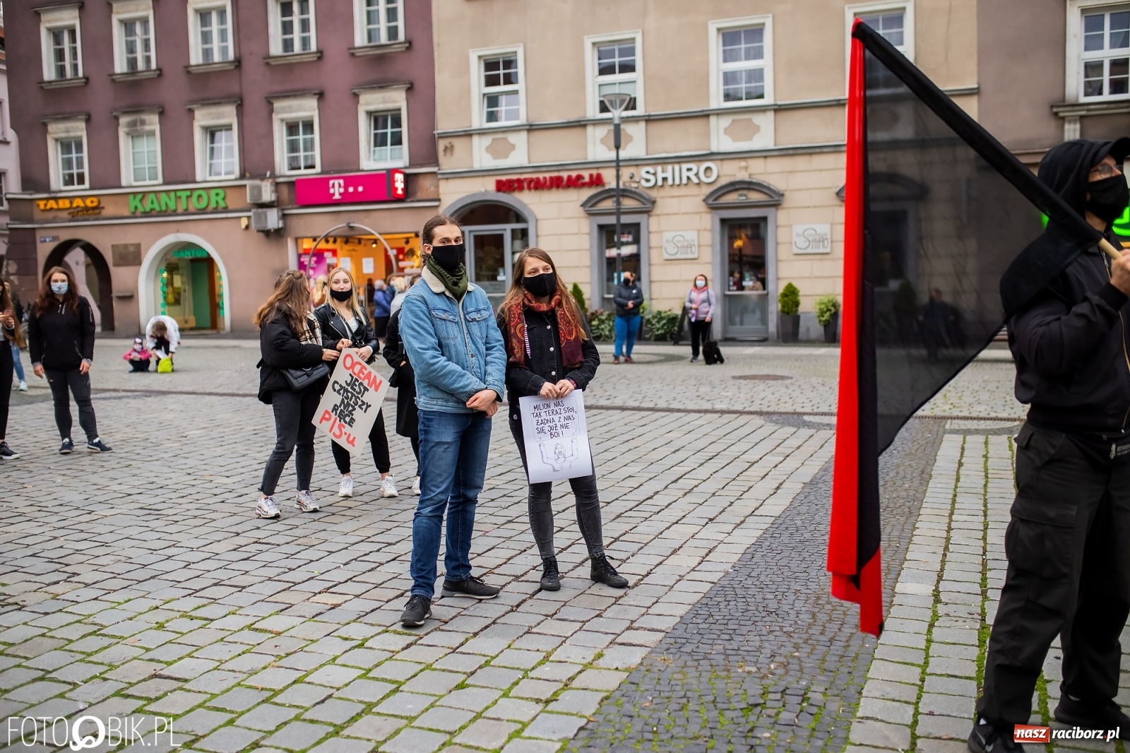 Zdjęcie w galerii na portalu naszraciborz.pl: Zakaz aborcji. Racibórz znów protestuje [WIDEO] wiadomości z regionu