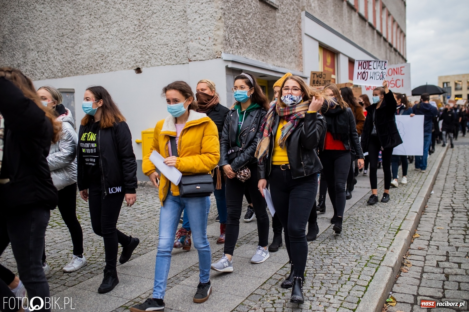 Zdjęcie w galerii na portalu naszraciborz.pl: Zakaz aborcji. Racibórz znów protestuje [WIDEO] wiadomości z regionu