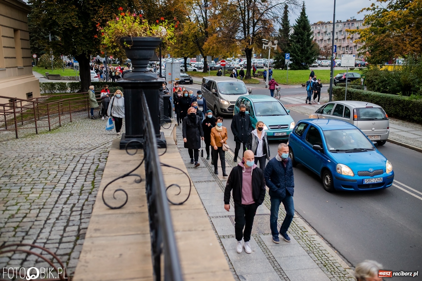Zdjęcie w galerii na portalu naszraciborz.pl: Zakaz aborcji. Racibórz znów protestuje [WIDEO] wiadomości z regionu