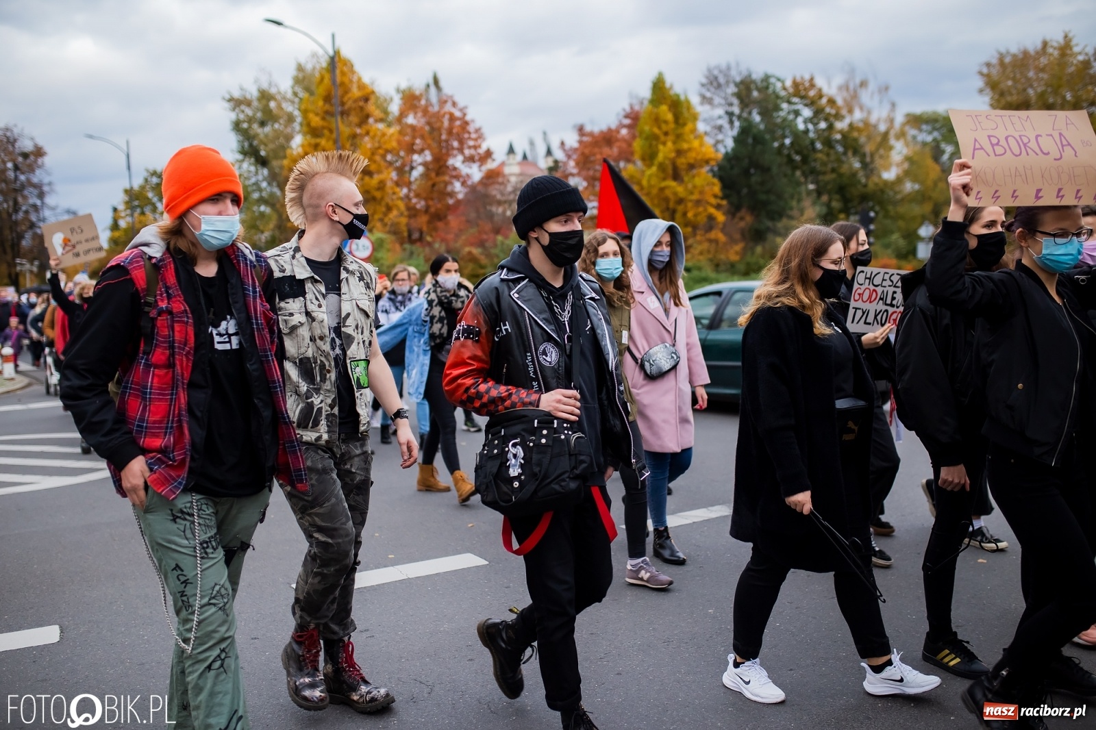 Zdjęcie w galerii na portalu naszraciborz.pl: Zakaz aborcji. Racibórz znów protestuje [WIDEO] wiadomości z regionu