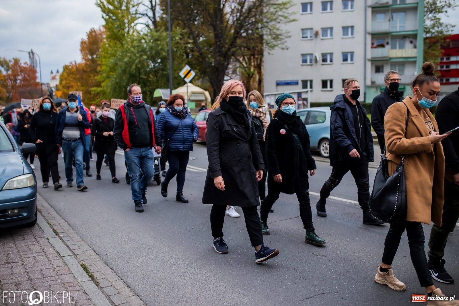 Zdjęcie w galerii na portalu naszraciborz.pl: Zakaz aborcji. Racibórz znów protestuje [WIDEO] wiadomości z regionu