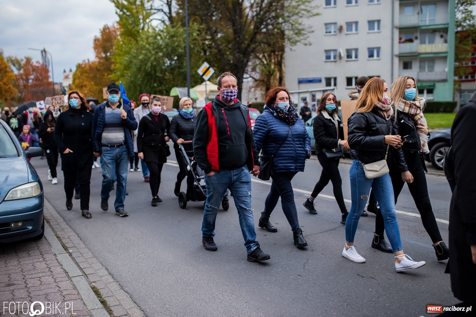 Zdjęcie w galerii na portalu naszraciborz.pl: Zakaz aborcji. Racibórz znów protestuje [WIDEO] wiadomości z regionu