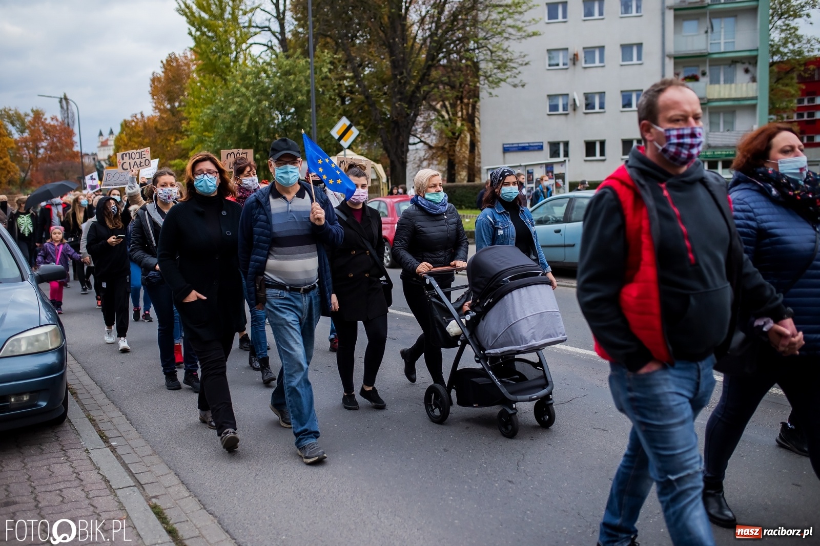 Zdjęcie w galerii na portalu naszraciborz.pl: Zakaz aborcji. Racibórz znów protestuje [WIDEO] wiadomości z regionu