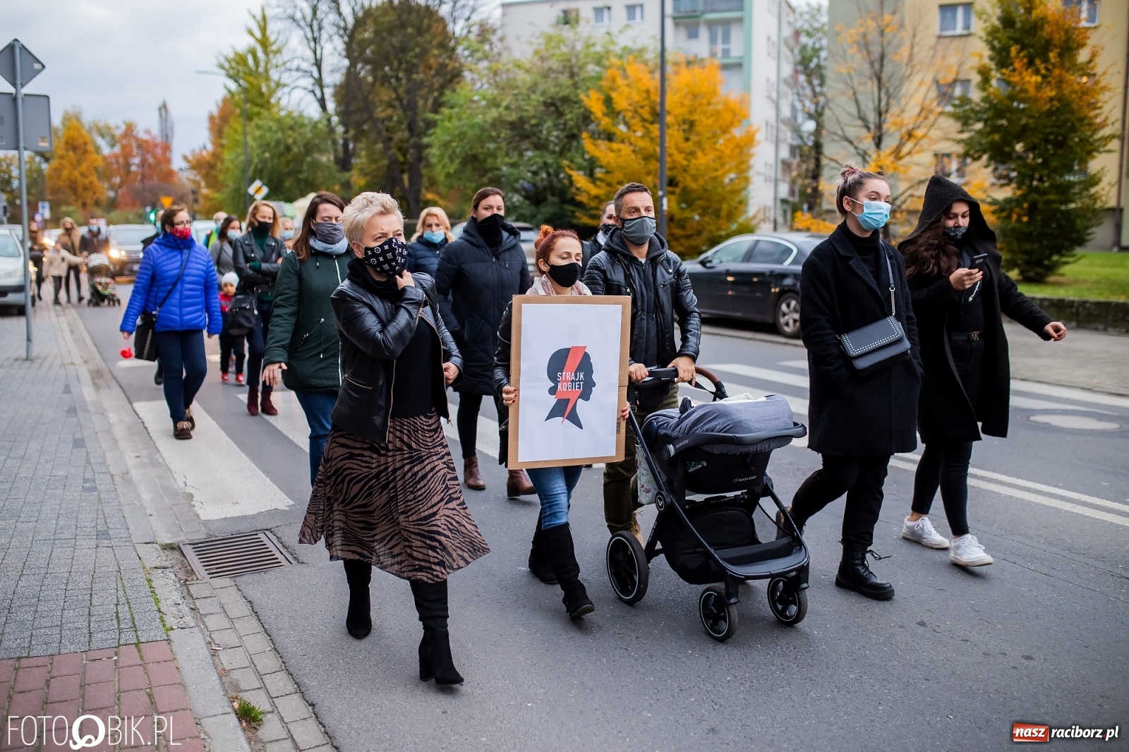 Zdjęcie w galerii na portalu naszraciborz.pl: Zakaz aborcji. Racibórz znów protestuje [WIDEO] wiadomości z regionu