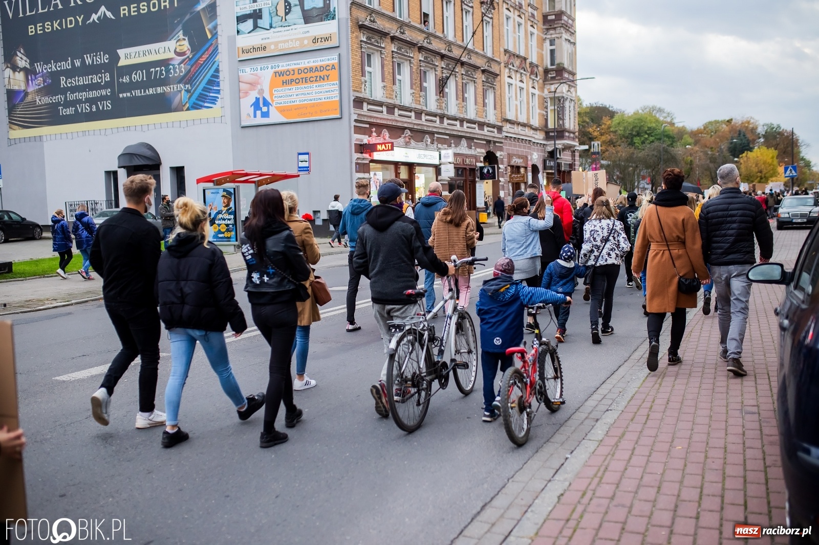 Zdjęcie w galerii na portalu naszraciborz.pl: Zakaz aborcji. Racibórz znów protestuje [WIDEO] wiadomości z regionu