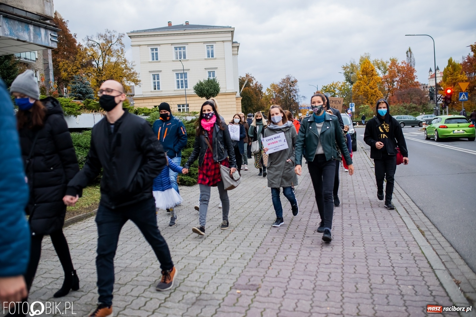 Zdjęcie w galerii na portalu naszraciborz.pl: Zakaz aborcji. Racibórz znów protestuje [WIDEO] wiadomości z regionu