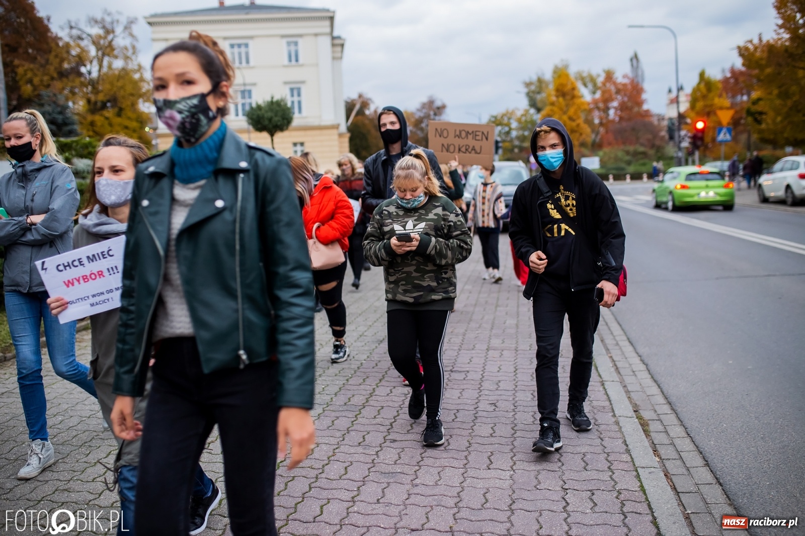 Zdjęcie w galerii na portalu naszraciborz.pl: Zakaz aborcji. Racibórz znów protestuje [WIDEO] wiadomości z regionu