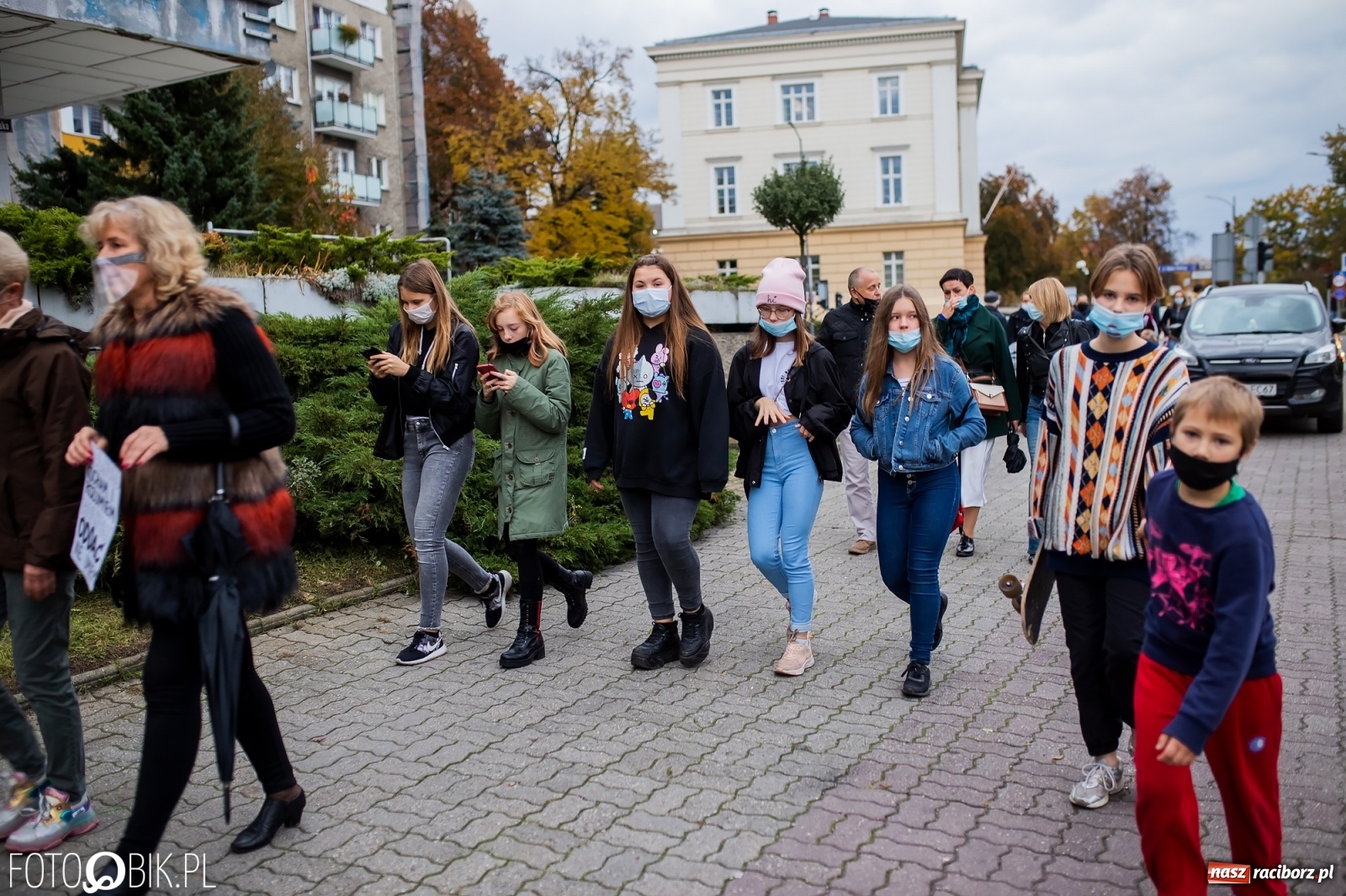 Zdjęcie w galerii na portalu naszraciborz.pl: Zakaz aborcji. Racibórz znów protestuje [WIDEO] wiadomości z regionu
