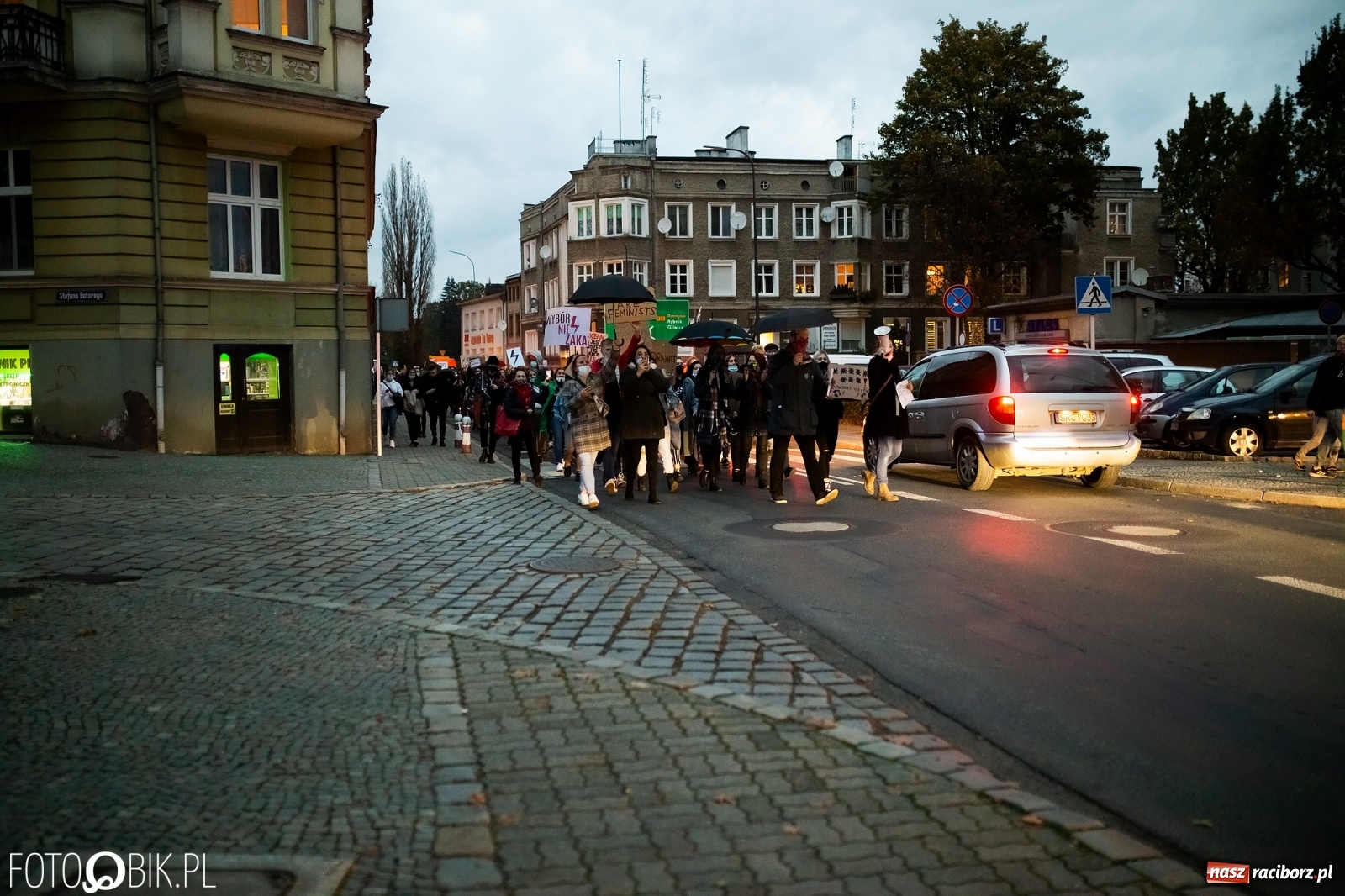 Zdjęcie w galerii na portalu naszraciborz.pl: Zakaz aborcji. Racibórz znów protestuje [WIDEO] wiadomości z regionu