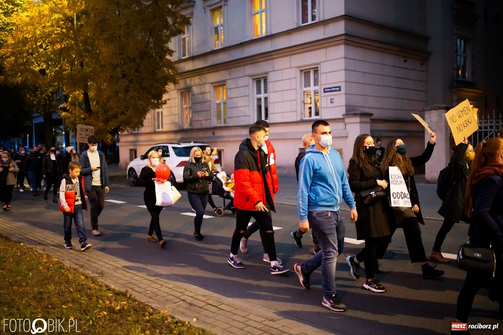 Zdjęcie w galerii na portalu naszraciborz.pl: Zakaz aborcji. Racibórz znów protestuje [WIDEO] wiadomości z regionu