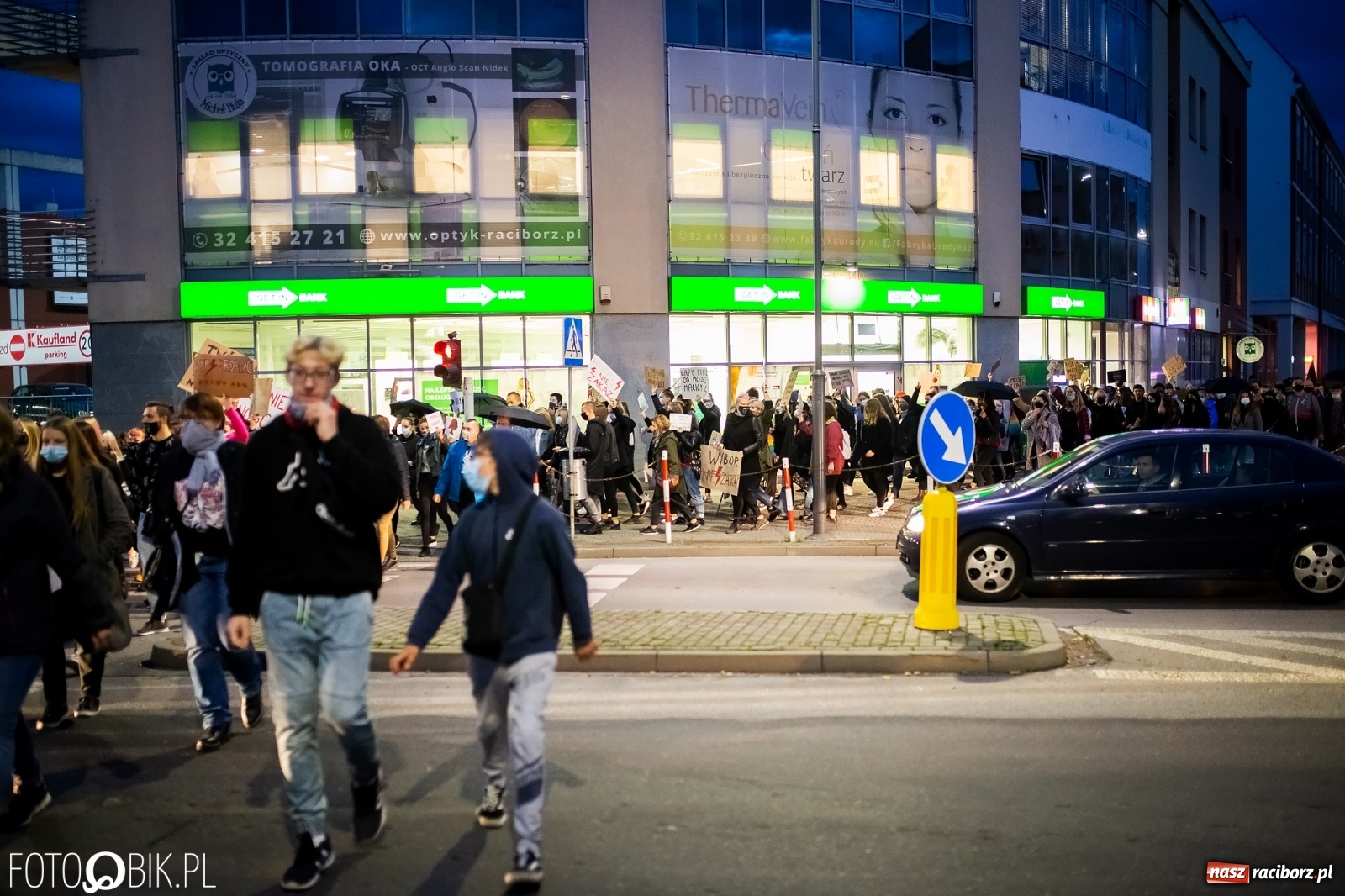 Zdjęcie w galerii na portalu naszraciborz.pl: Zakaz aborcji. Racibórz znów protestuje [WIDEO] wiadomości z regionu