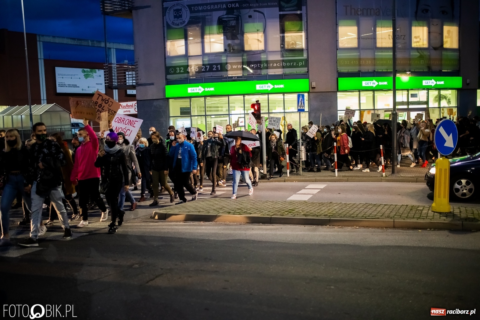 Zdjęcie w galerii na portalu naszraciborz.pl: Zakaz aborcji. Racibórz znów protestuje [WIDEO] wiadomości z regionu