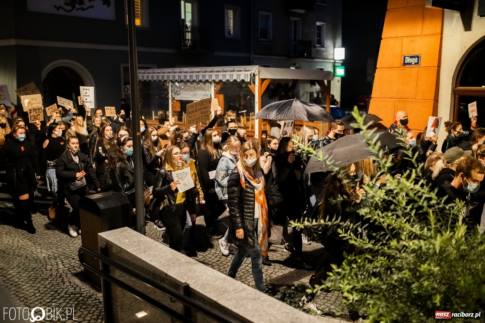 Zdjęcie w galerii na portalu naszraciborz.pl: Zakaz aborcji. Racibórz znów protestuje [WIDEO] wiadomości z regionu